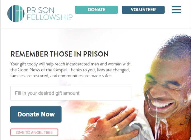 donate to prison fellowship organization