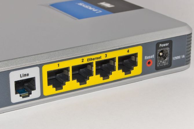router ethernet ports
