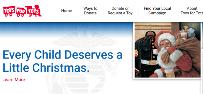 marines toys for tots