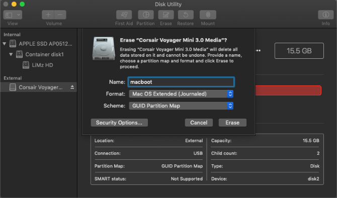 reimage mac from usb