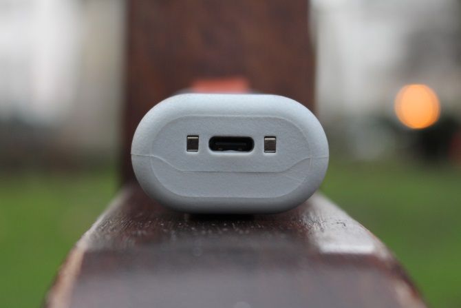 Photograph of Flow's Charging Port
