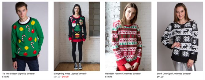 Ragstock Ugly Christmas Sweaters