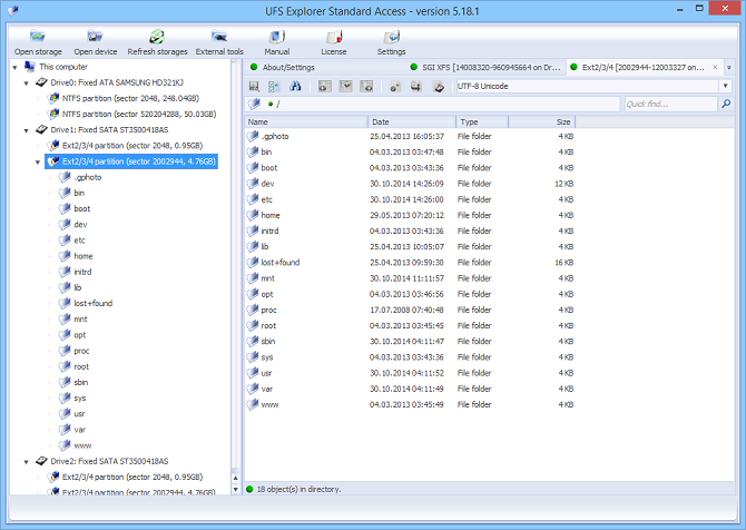 windows file explorer for mac formatted external harddrives