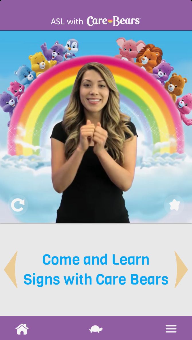 ASL With Care Bears Video 2