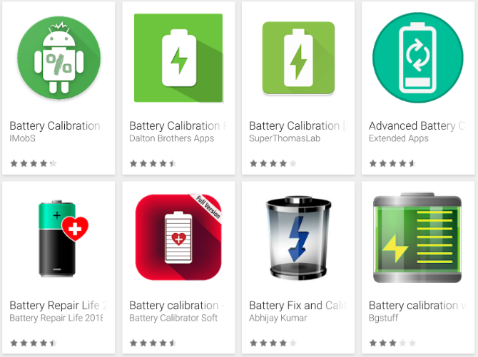 Beware of fake battery calibration apps