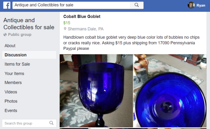 antiques buy and sell group on facebook