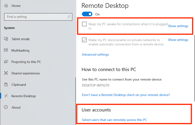 remote access for mac to windows