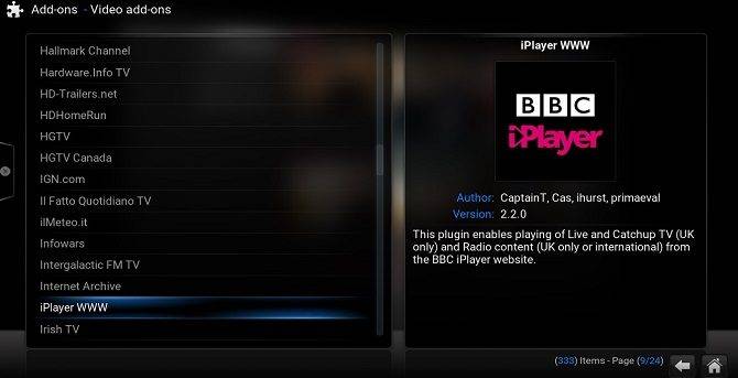 Kodi tv addons Kodi tv addons