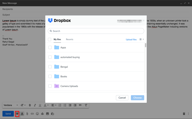 kirim file besar dengan dropbox