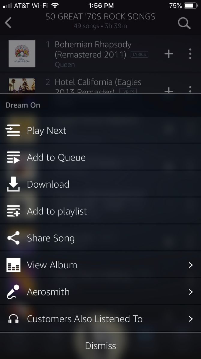 Add Songs to Amazon Music Playlists on iPhone