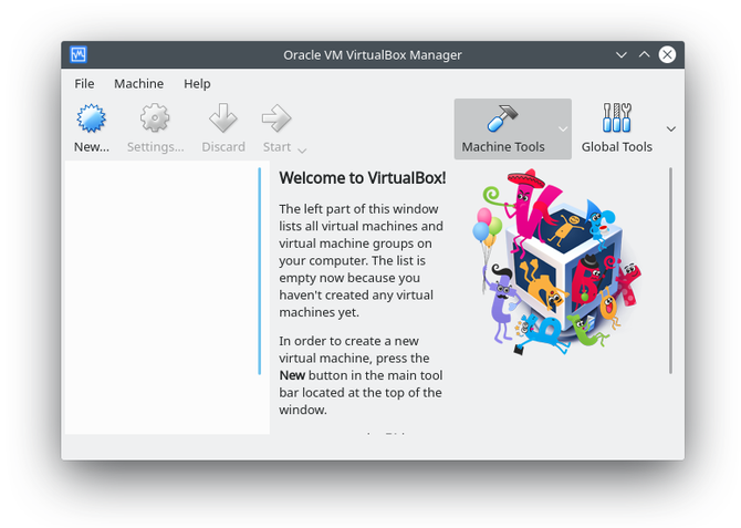 VirtualBox running on Linux
