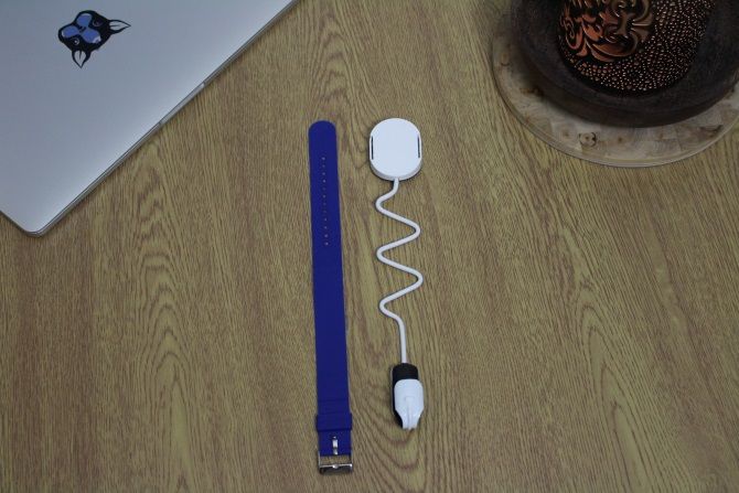 Photo of EverSleep highlighting strap length