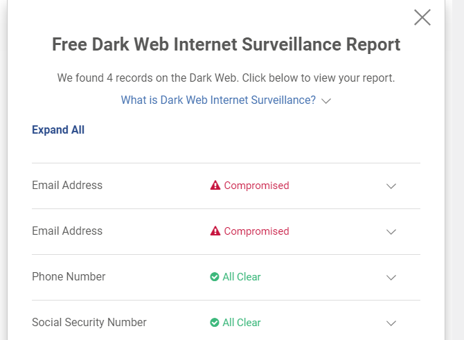 Experian Security Report