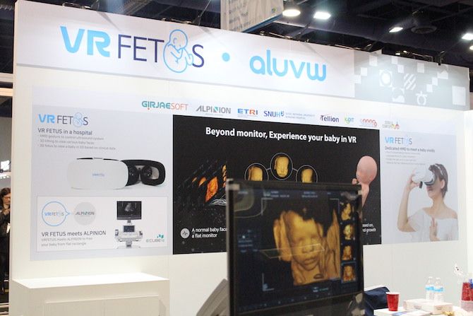VRFetus Booth at CES 2019