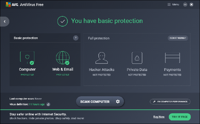 internet protection virus for mac free nagware