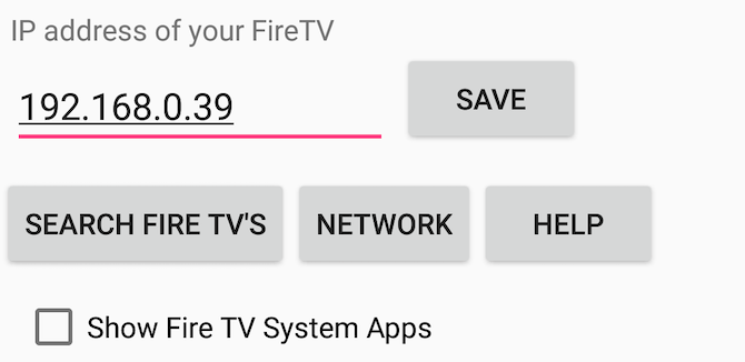 apps2fire connect to fire stick