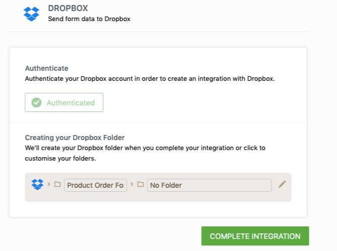 dropbox-jotform-integration-authenticated