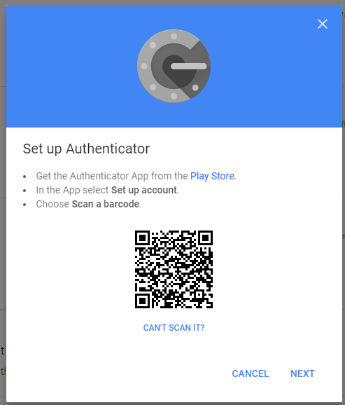 O Google Authenticator protege sua conta