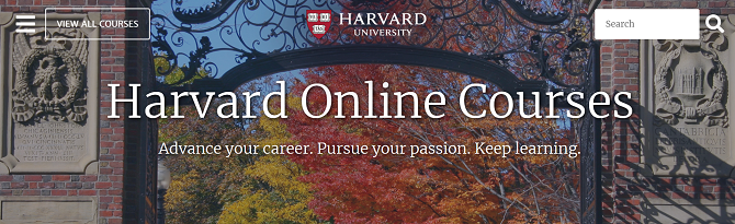 harvard online courses website