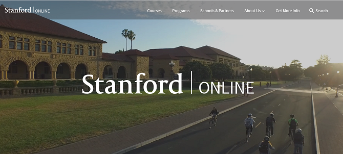 stanford online course website