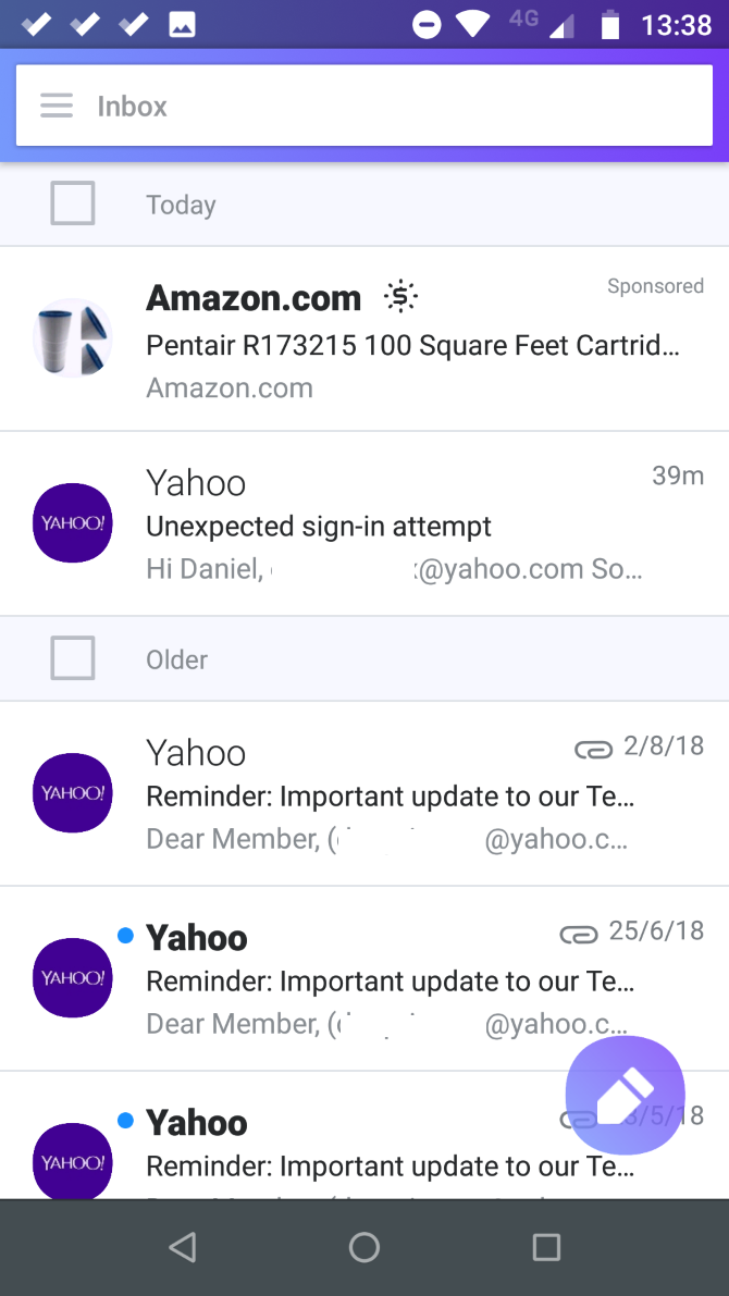 how do i block emails from my yahoo account