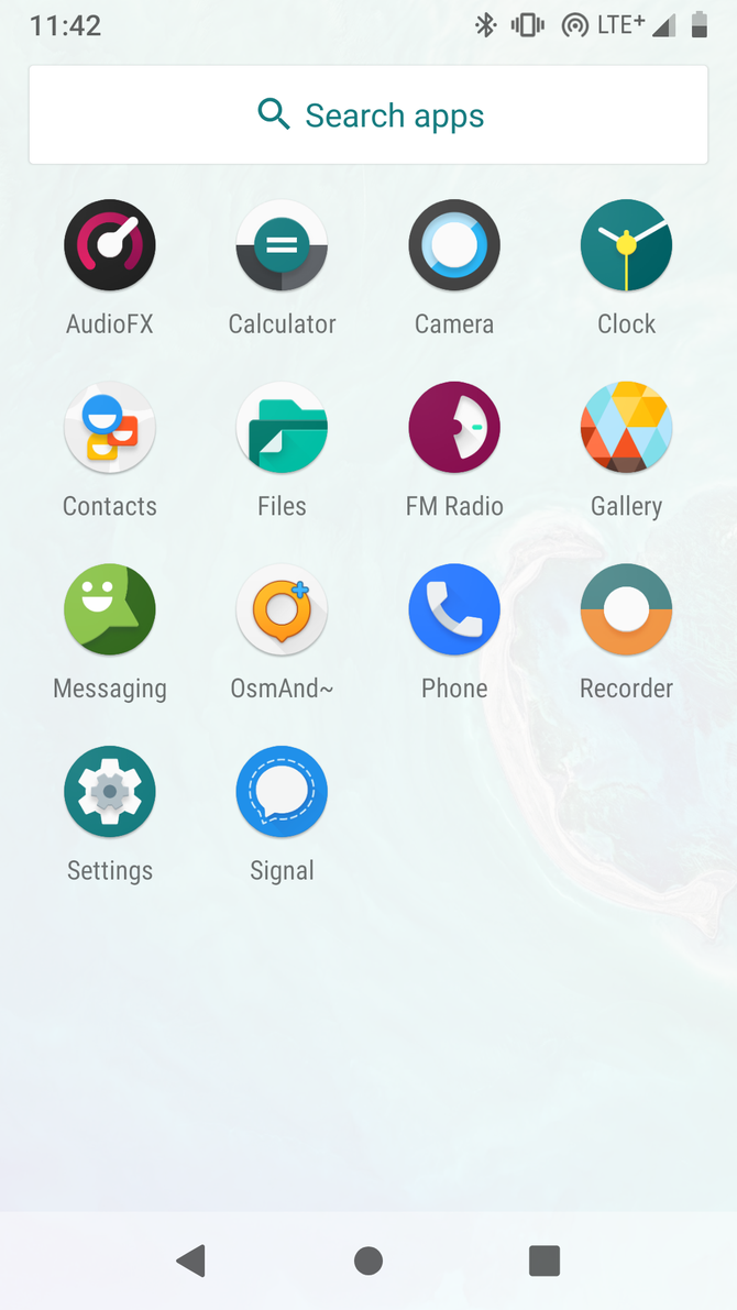 Android app launcher with very few apps