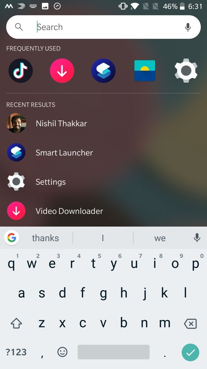 Evie Fast Launcher Universal Search Android 2