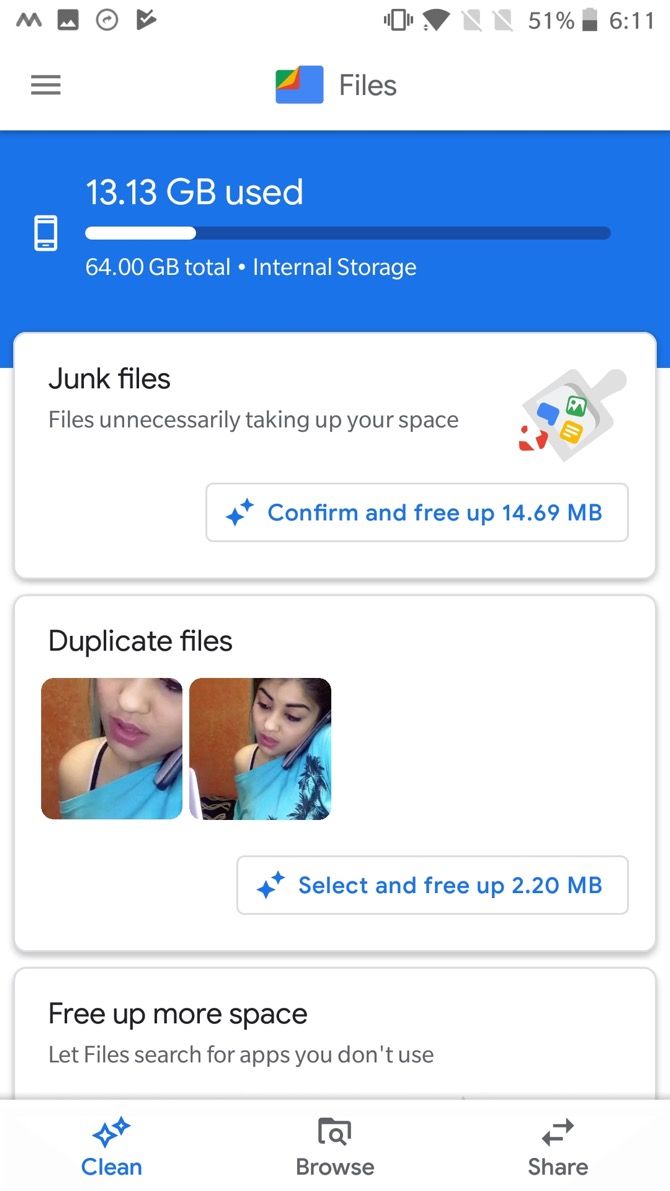 Files by Google File Manager File Cleaner 1