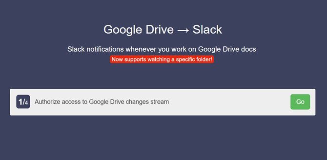 Integrate Google Drive with Slack