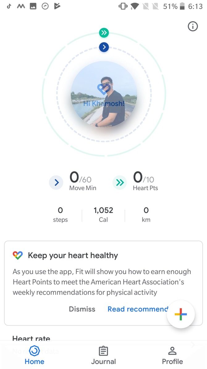Google Fit Health Tracking App for Android 1