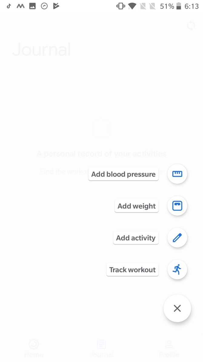 Google Fit Health Tracking App for Android 2