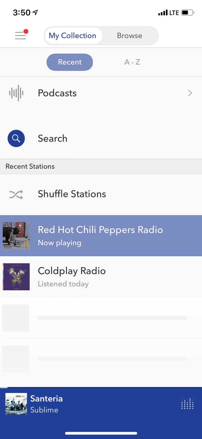 Pandora Download Music Home Screen