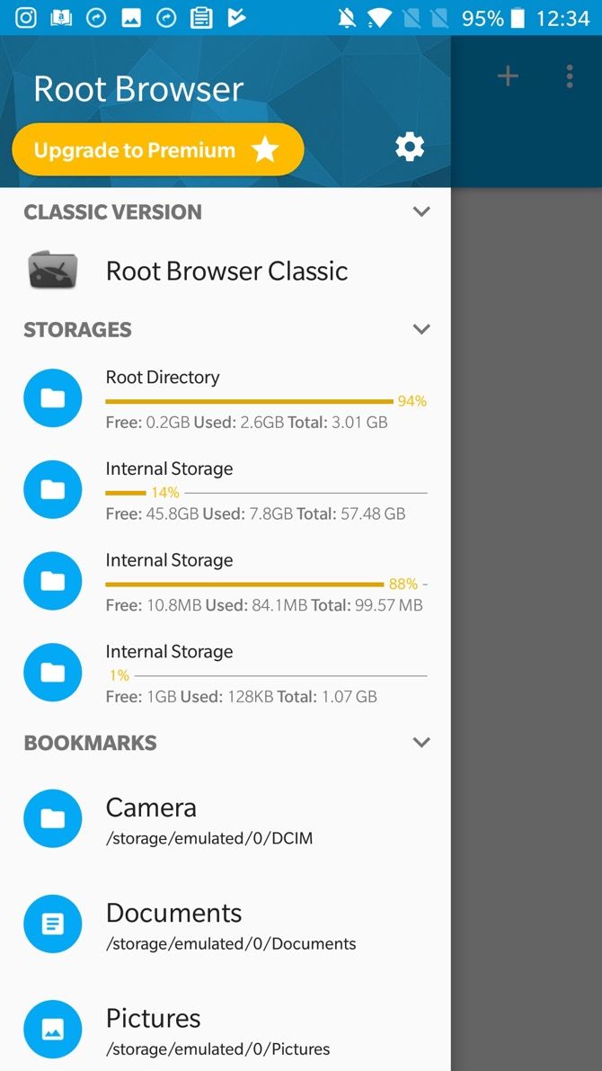 Root Browser File Management Android 1