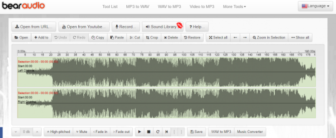 Audio Editor Import Options