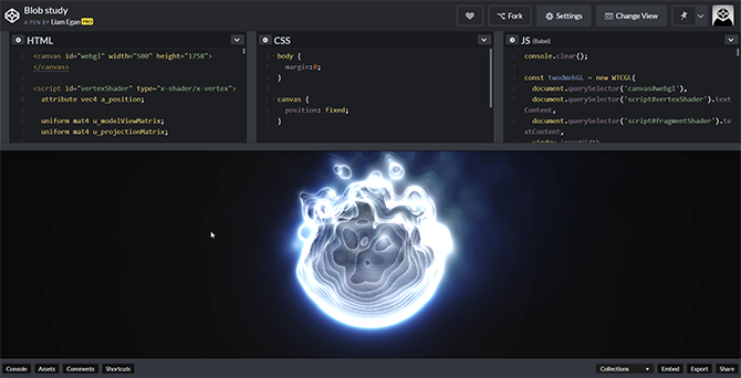 Codepen is an online playground for designers