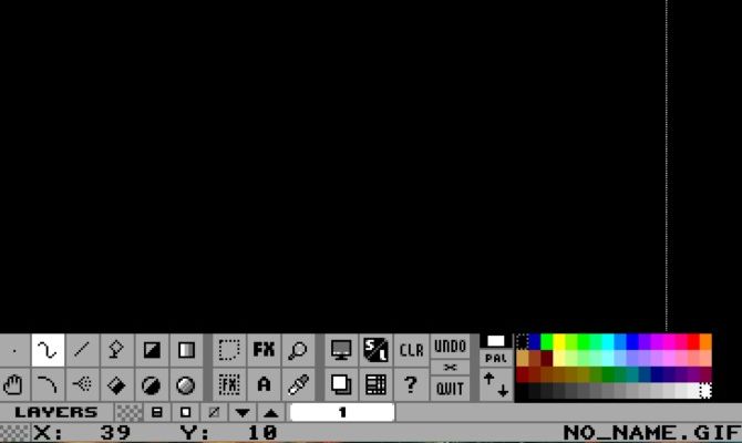 GrafX2 Pixel Art Tool Retro Game Developers