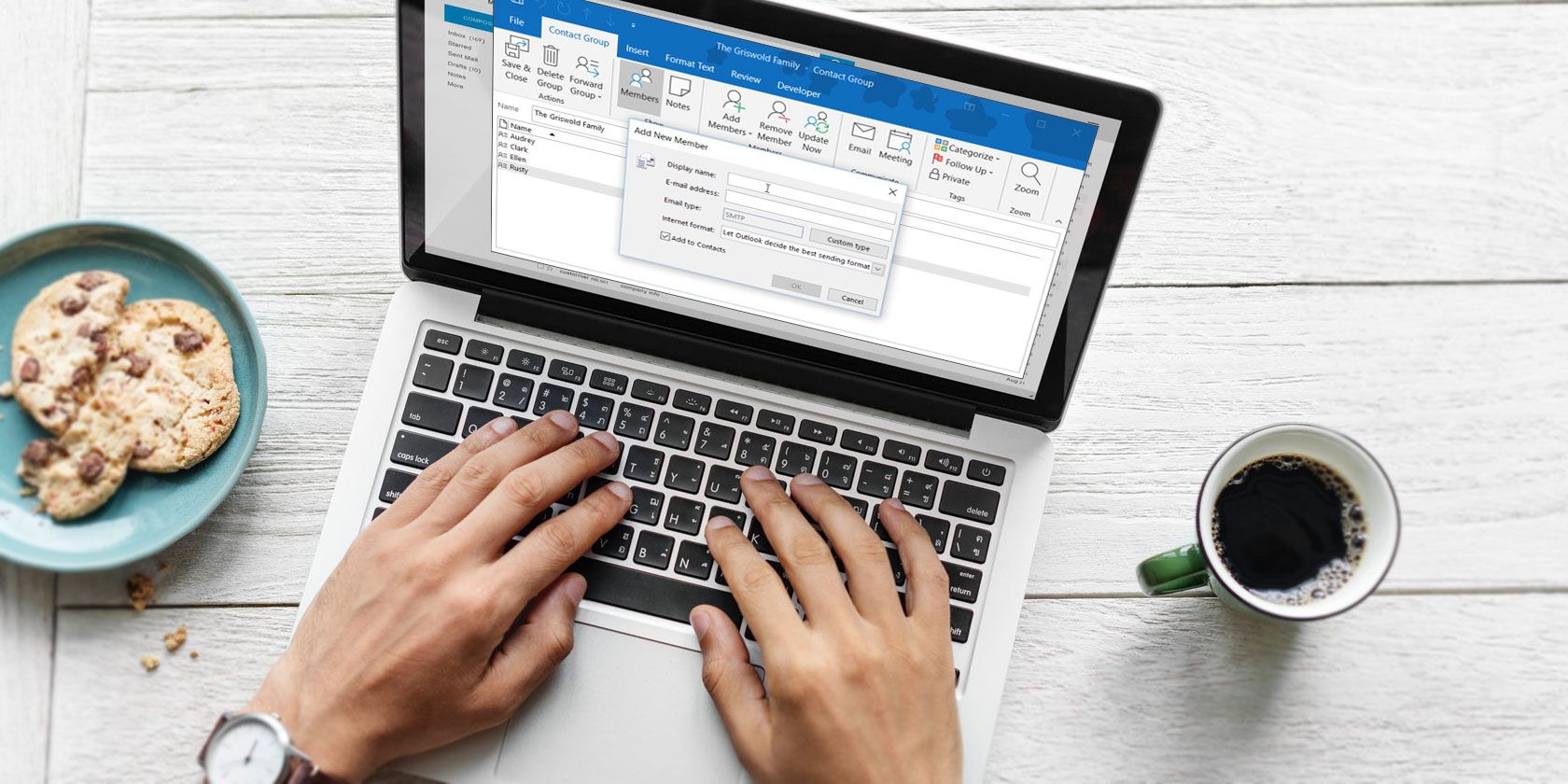 How to Create an Email Group and Distribution List in Outlook