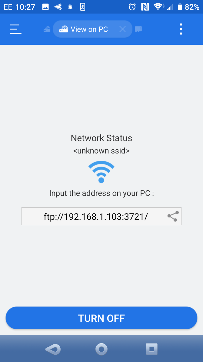共有お使いのネットワーク上でお使いの携帯電話のストレージ's storage across your network