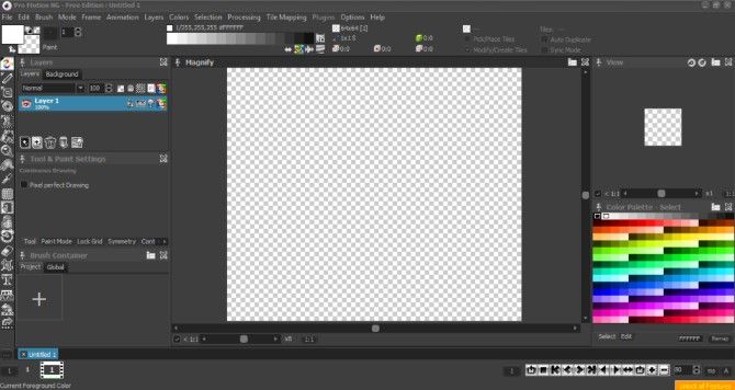 Pro Motion NG Pixel Art Tool Retro Game Developers