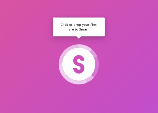 Smash file uploader interface online