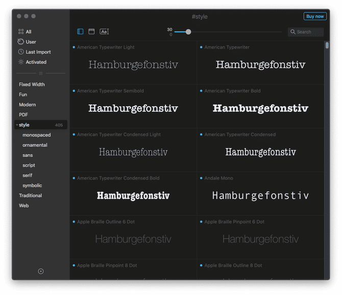 font software for mac