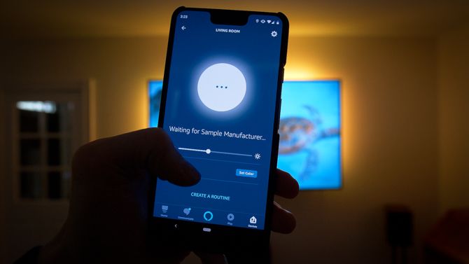 Govee LED TV backlight Alexa integration