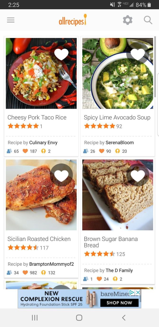 Allrecipes Dinner Spinner Recipe Managing App Cooking Inspiration