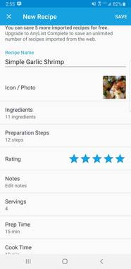 Windows 10 And Android Best Free Recipe Organizer App Yogastashok