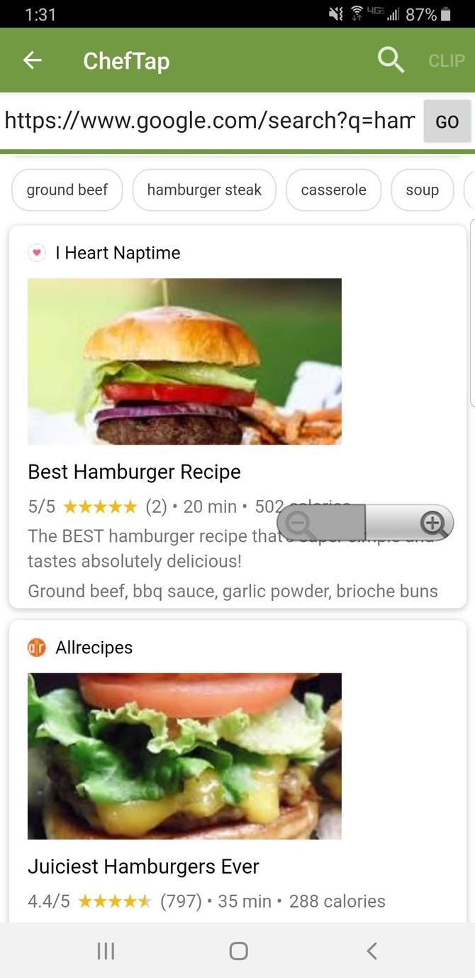 highest rated free online recipe organizer