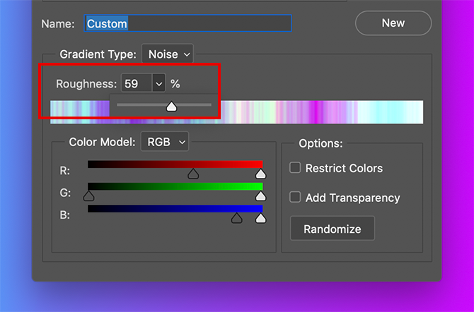 create a custom gradient using photoshop cc