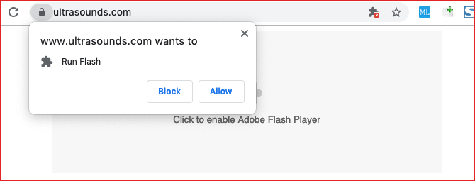 click to play flash content in google chrome