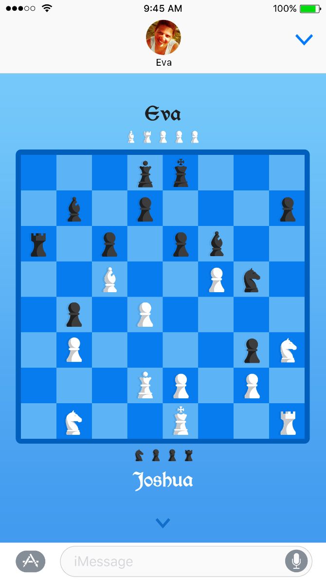 iMessage Checkmate Play