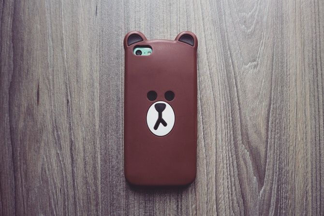 iPhone bear case