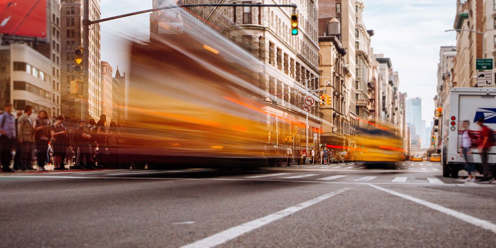 long exposure photo of traffic